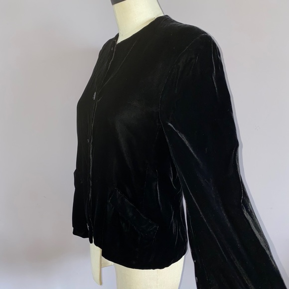 Vintage Blassport velvet evening jacket - Picture 2 of 5